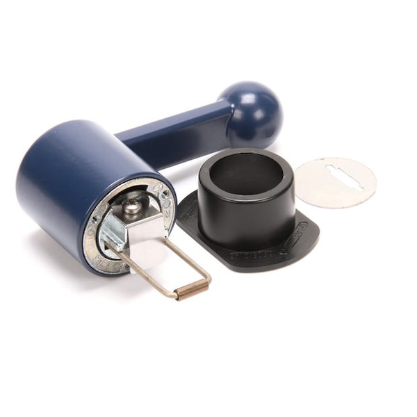 Handle Door Lock Blue 6 10